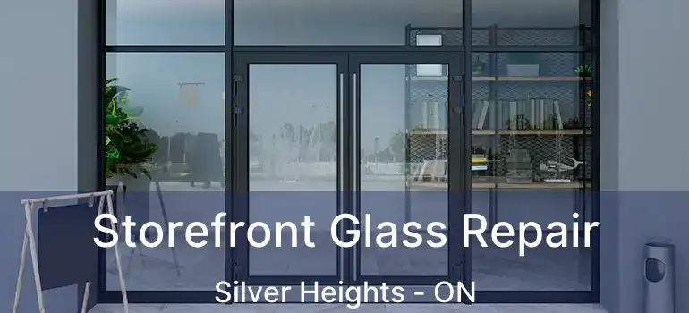  Storefront Glass Repair Silver Heights - ON