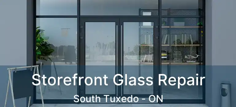  Storefront Glass Repair South Tuxedo - ON