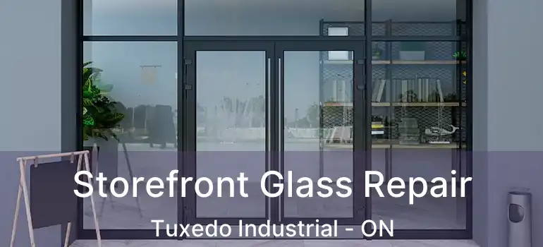  Storefront Glass Repair Tuxedo Industrial - ON