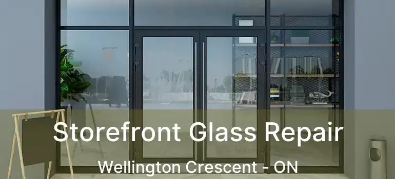  Storefront Glass Repair Wellington Crescent - ON