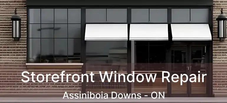  Storefront Window Repair Assiniboia Downs - ON