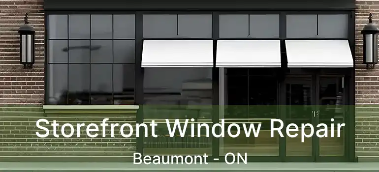  Storefront Window Repair Beaumont - ON