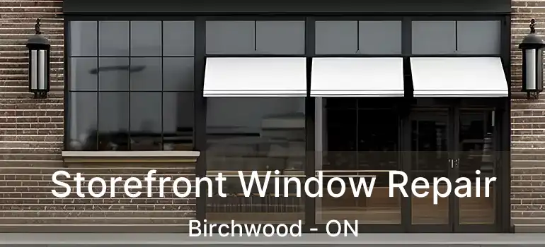  Storefront Window Repair Birchwood - ON