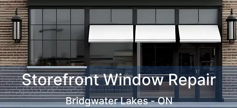  Storefront Window Repair Bridgwater Lakes - ON