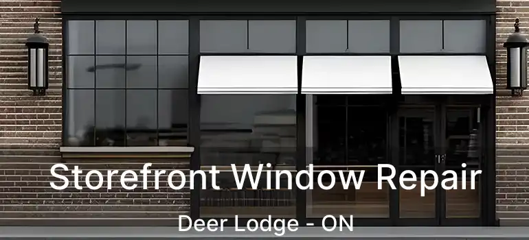  Storefront Window Repair Deer Lodge - ON