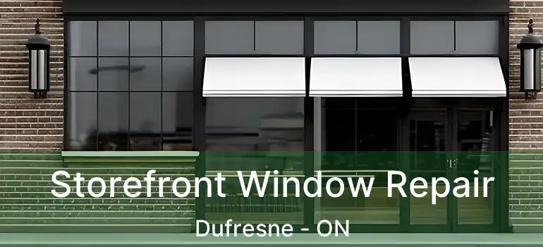  Storefront Window Repair Dufresne - ON