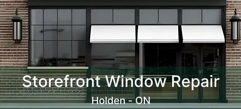  Storefront Window Repair Holden - ON