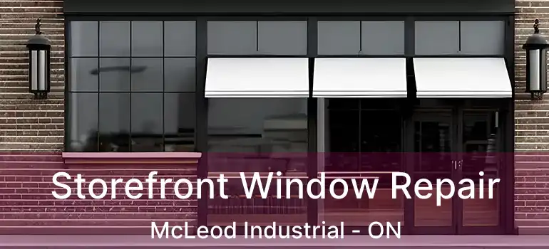  Storefront Window Repair McLeod Industrial - ON