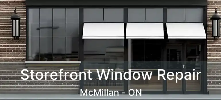  Storefront Window Repair McMillan - ON