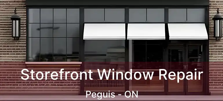  Storefront Window Repair Peguis - ON