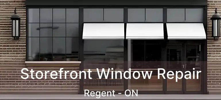  Storefront Window Repair Regent - ON