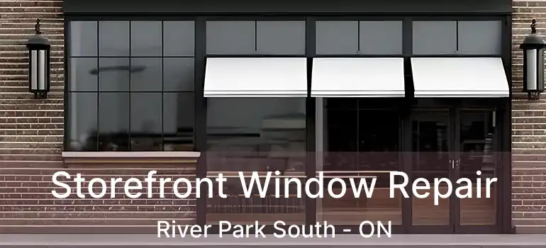  Storefront Window Repair River Park South - ON