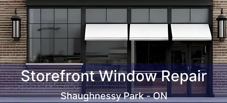  Storefront Window Repair Shaughnessy Park - ON