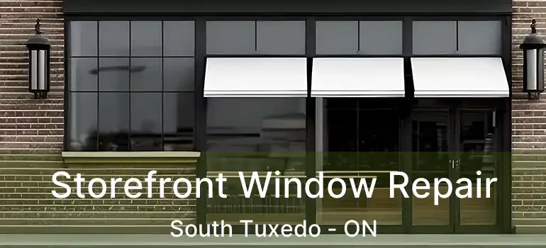  Storefront Window Repair South Tuxedo - ON