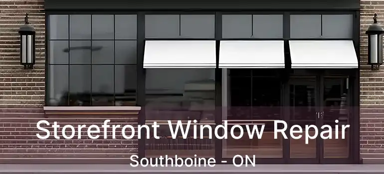  Storefront Window Repair Southboine - ON