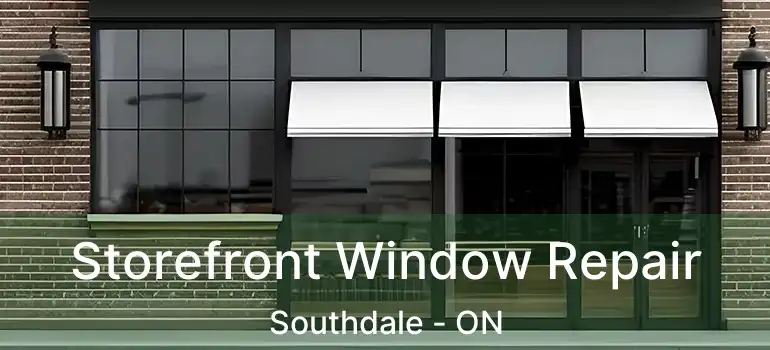  Storefront Window Repair Southdale - ON