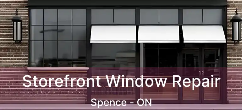  Storefront Window Repair Spence - ON