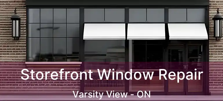  Storefront Window Repair Varsity View - ON