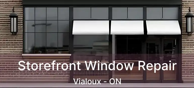  Storefront Window Repair Vialoux - ON
