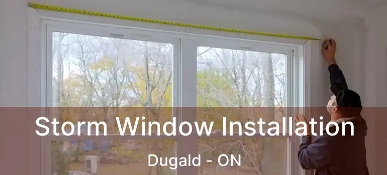  Storm Window Installation Dugald - ON