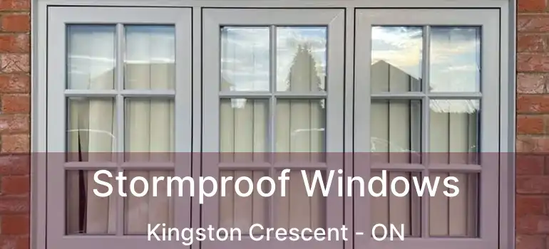  Stormproof Windows Kingston Crescent - ON
