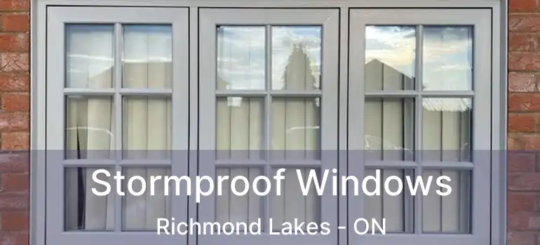  Stormproof Windows Richmond Lakes - ON