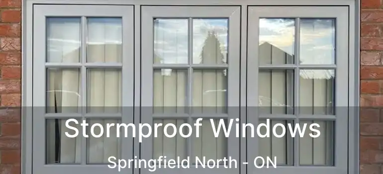  Stormproof Windows Springfield North - ON