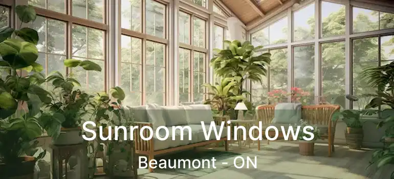  Sunroom Windows Beaumont - ON