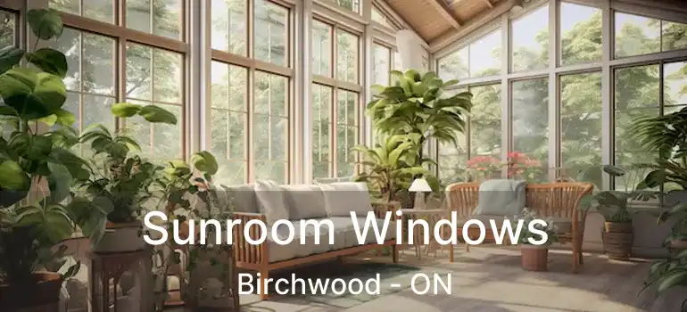  Sunroom Windows Birchwood - ON