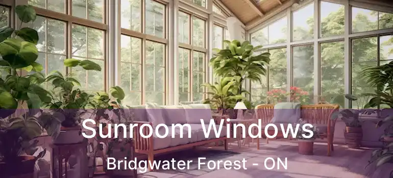  Sunroom Windows Bridgwater Forest - ON