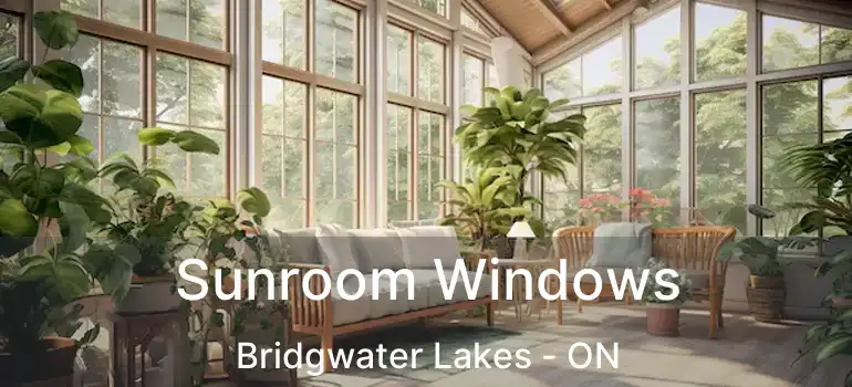  Sunroom Windows Bridgwater Lakes - ON