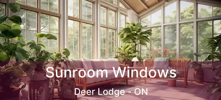  Sunroom Windows Deer Lodge - ON