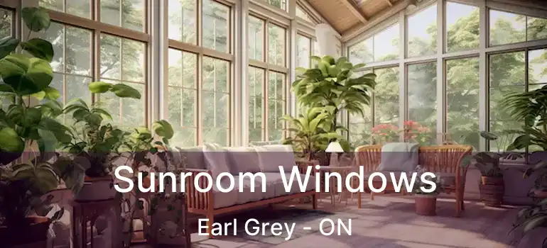  Sunroom Windows Earl Grey - ON