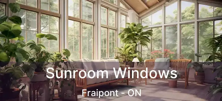  Sunroom Windows Fraipont - ON