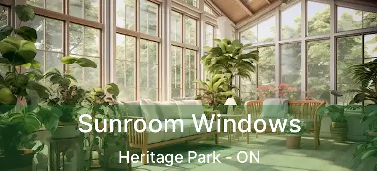 Sunroom Windows Heritage Park - ON
