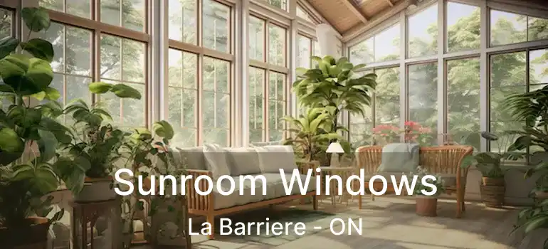  Sunroom Windows La Barriere - ON