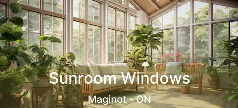  Sunroom Windows Maginot - ON