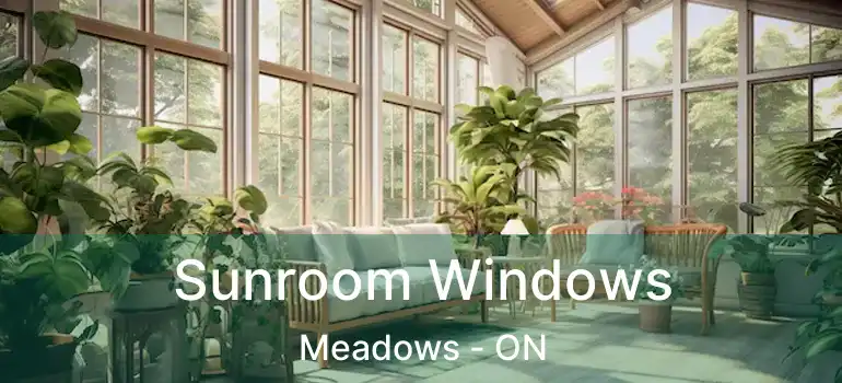  Sunroom Windows Meadows - ON
