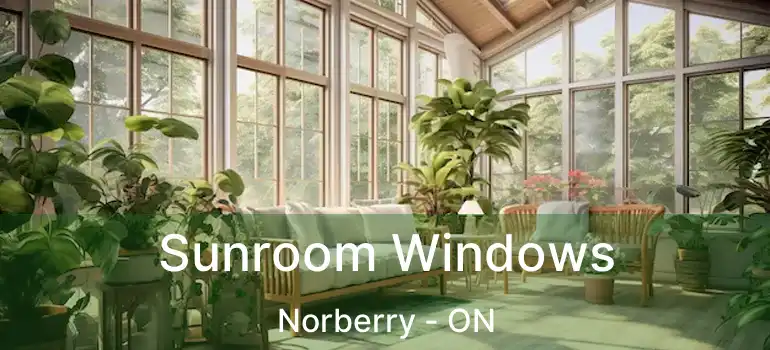  Sunroom Windows Norberry - ON