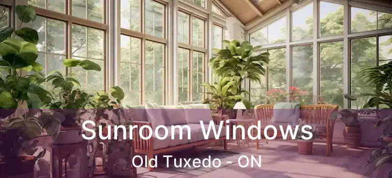  Sunroom Windows Old Tuxedo - ON