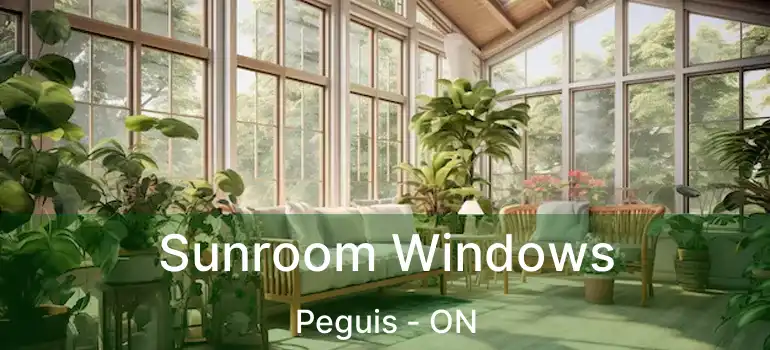  Sunroom Windows Peguis - ON