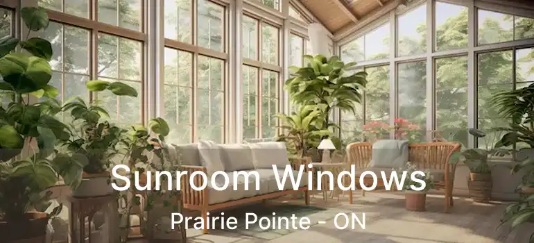  Sunroom Windows Prairie Pointe - ON