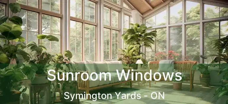  Sunroom Windows Symington Yards - ON