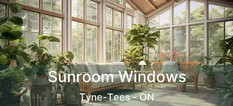  Sunroom Windows Tyne-Tees - ON