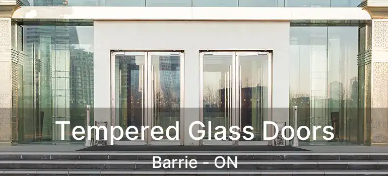  Tempered Glass Doors Barrie - ON