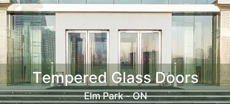  Tempered Glass Doors Elm Park - ON