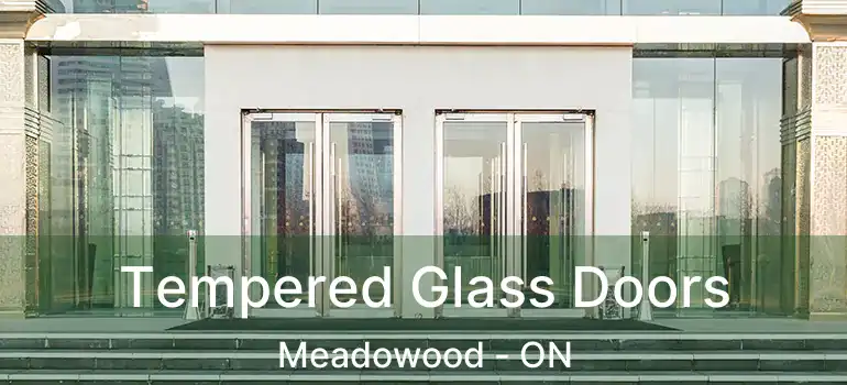  Tempered Glass Doors Meadowood - ON