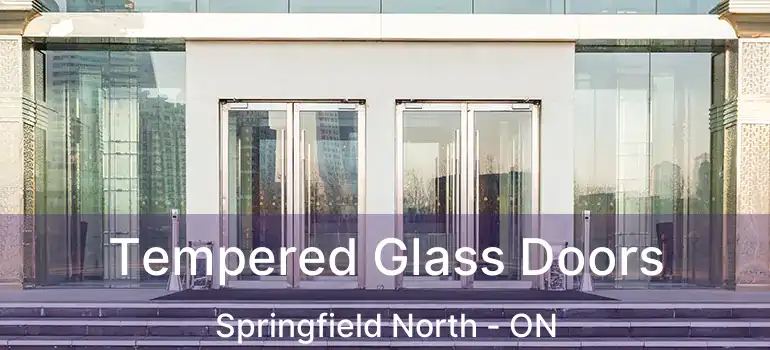  Tempered Glass Doors Springfield North - ON