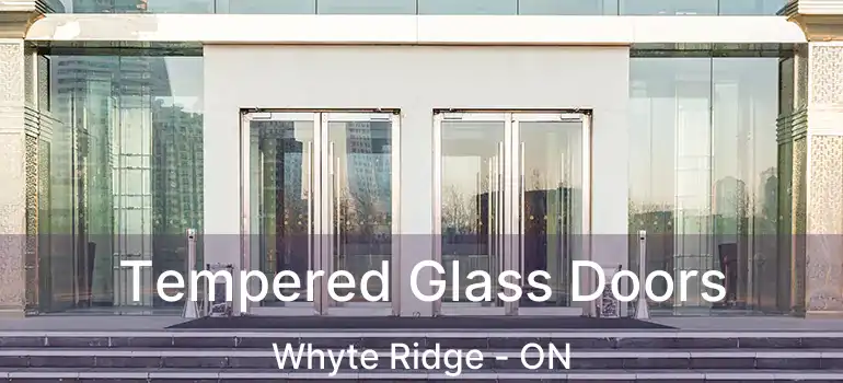  Tempered Glass Doors Whyte Ridge - ON