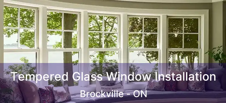  Tempered Glass Window Installation Brockville - ON